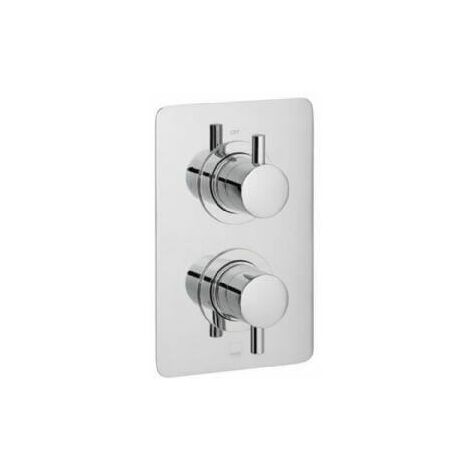 Vado Celsius Square 1 Outlet Thermostatic Concealed Shower Valve ...