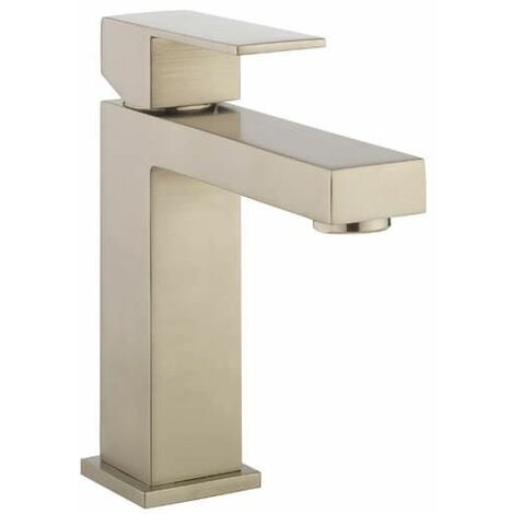 Crosswater Verge Deck Mounted Monobloc Basin Mixer Tap Without Waste ...