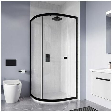 Crosswater Clear 6 Quadrant Single Door Shower Enclosure - 900mm X ...