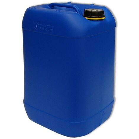 4 x25 Liter Kanister blau Camping Plastekanister Kunststoffkanister Behälter NEU 