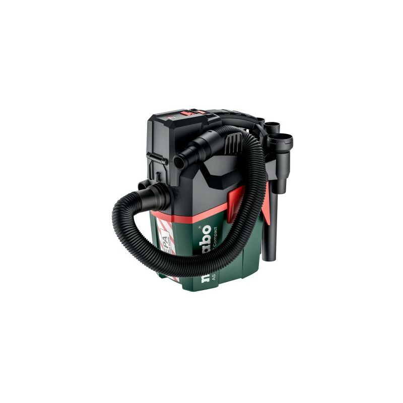 Akku Sauger Metabo AS 18 HEPA PC Compact 18V, ohne Akku, ohne Ladegerät