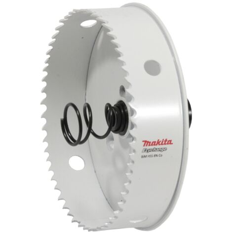 Makita Lochsäge EZYCHANGE BiM Ø 102 mm, für dünne Bleche, mit Gegendruckfeder