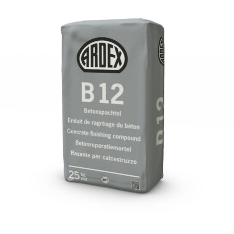 Ardex B 12 25 kg/Sa Betonspachtel Verbr.1,2 kg P/qm/mm