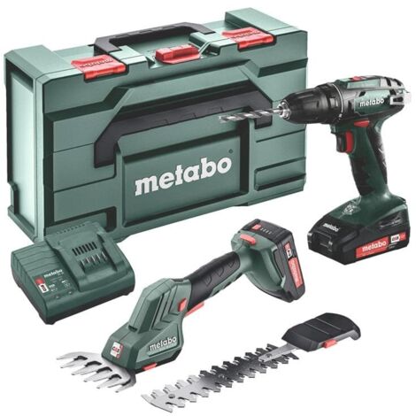Metabo Akkuset Combo Set 2.2.5 18V BS 18 + SGS 18 LTX Q metaBOX 165 L