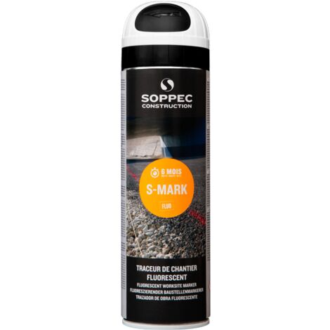 Spraydose - Baustellenmarkierer SOPPEC fluo weiß s mark 3-6 Monate - 141900