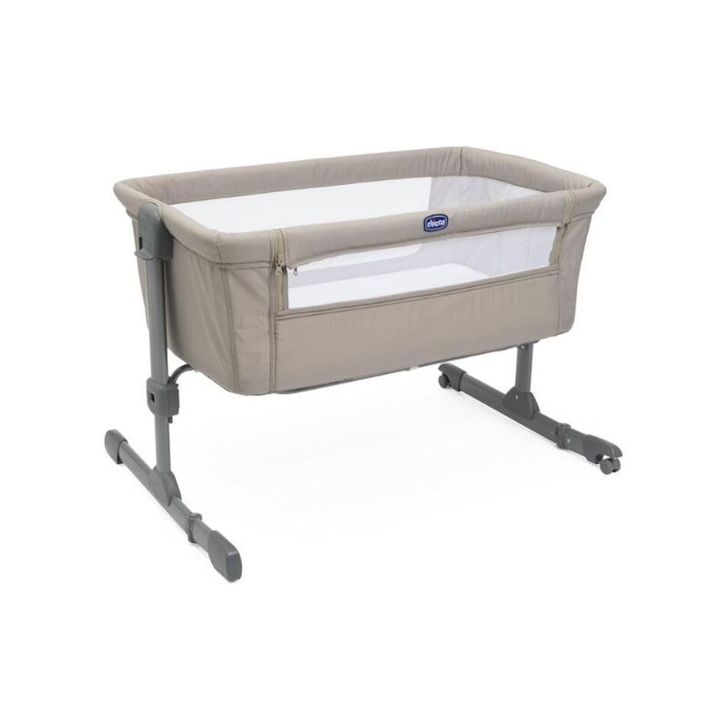 Chicco Culla Neonato Cosleeping Next2Me Essential con Base Inclinabile in posizione Antirigurgito - Dune Re Lux