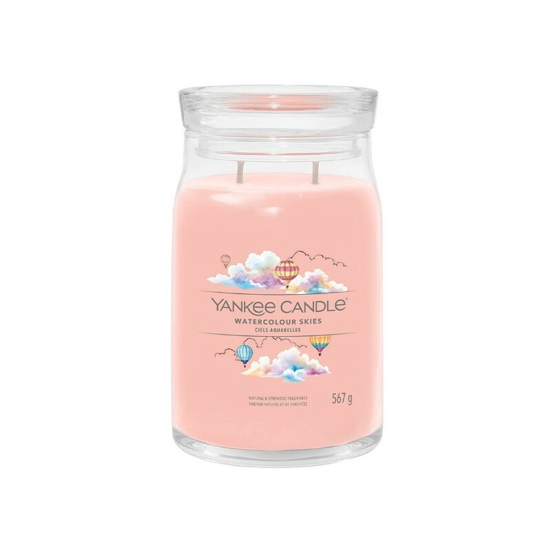 Yankee Candle Signature Candela in Giara Grande Watercolour Skies 90 Ore