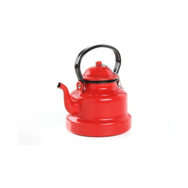 Bollitore Smaltato Rosso 1L Ø16cm