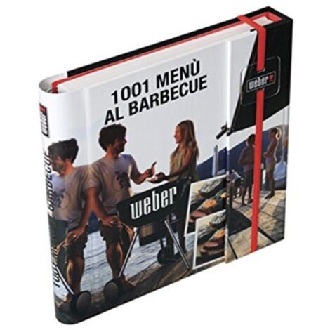 Weber WBR0120A Ricettario Weber 1001 Men al Barbecue Multicolore