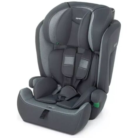 Foppapedretti Seggiolino Auto Babyroad i-Size 76-150 cm con Riduttore Neonati e Comfort Kid Pad - Silver
