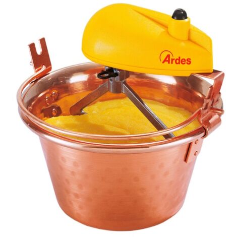 Ardes Paiolo Elettrico In Rame 260mm AR2460 Pentola Macchina Polenta Marmellata