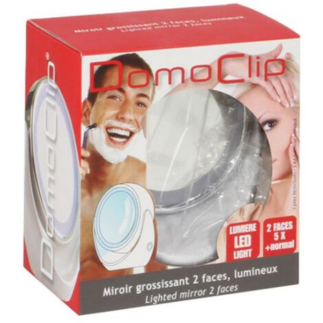 Specchio illuminato con ingranditore 2 Facce