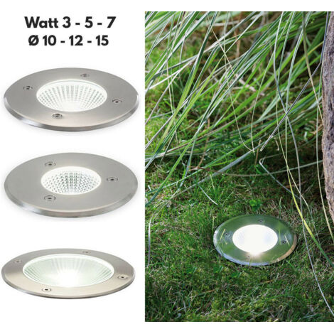 Faretto da Pavimento a Led 3W Ø10cm Texas