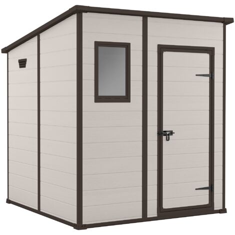 Keter Casetta da Giardino in Resina MANOR Pent 6x6 Beige (1/5)