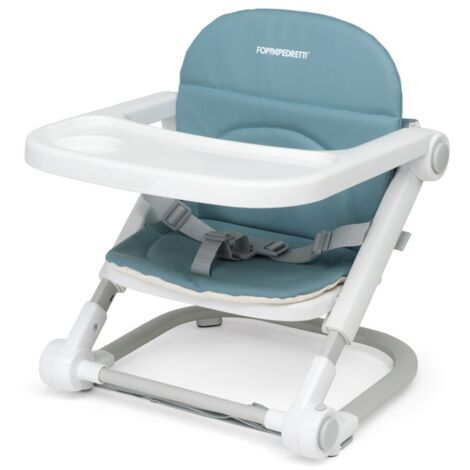 Foppapedretti Alzasedia Lift Seggiolone Pieghevole con Seduta Imbottita max 15kg - Avio