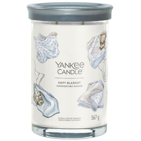 Yankee Candle Signature Candela in Tumbler Grande Soft Blanket 100 Ore