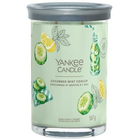 Yankee Candle Signature Candela in Tumbler Grande Cucumber Mint Cooler 100  Ore