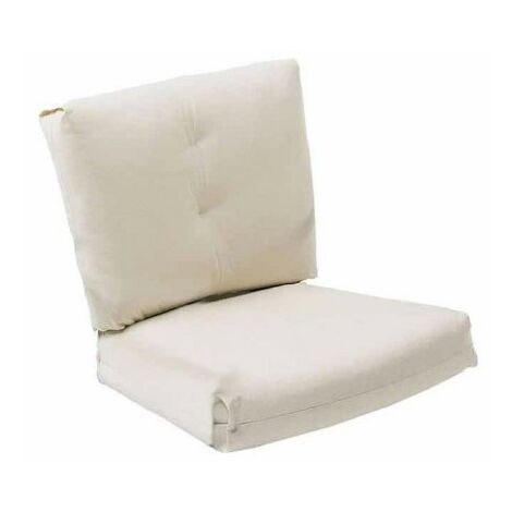 Cuscino Da Viaggio HOMESCAPES 50x50cm Beige | Supporto Per Schiena In Auto Per Anziani E Convalescenza - 2