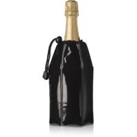 Vacu Vin Custodia Refrigerante per Champagne Nera