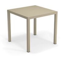 Emu Tavolo Impilabile Quadrato Nova 80x80 cm - Tortora