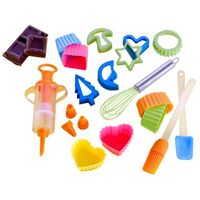 Valigetta Pasticcere Bambini Brandani Baby Set 16 Pezzi in Silicone e Plastica