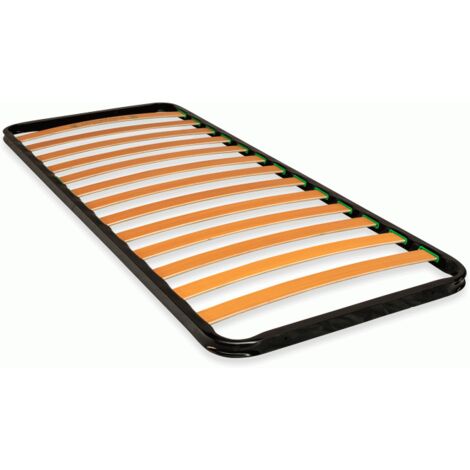 Bed Store SISTEMI RIPOSO Rete 80X190 cm Da Appoggio Senza Piedi A Doghe Strette Singola Ortopedica Da Incasso Per Letto