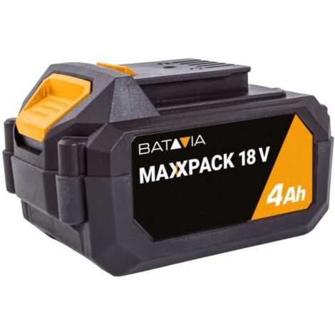 BATAVIA 7062518 batteria agli ioni di litio 18 V 4.0 AH, 36 W