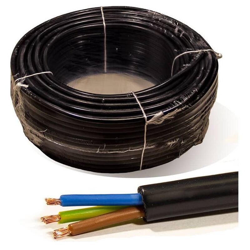 Rollo 100 mtr Manguera 3x1 Flexible PVC RV-K H05VV-F