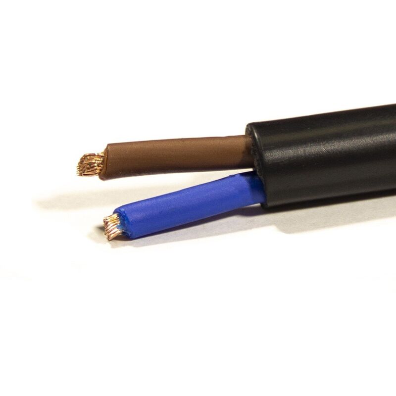Mtr Manguera 2X6 mm. FLEXIBLE PVC RV-K 0,6/1KV -CPR-