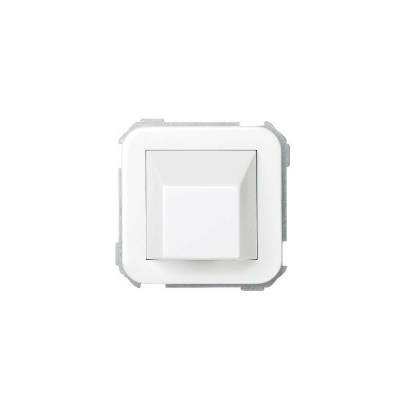 Simon 31 Conmutador doble (Blanco, Montaje en la pared, Plástico, 10 AX)