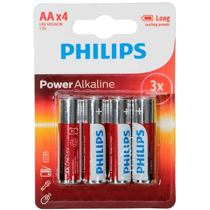 Pilas Alcalinas Panasonic AA LR06 1,5 V