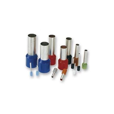 Punteras huecas cable flexible 2,5mm [100ud] (1/2)