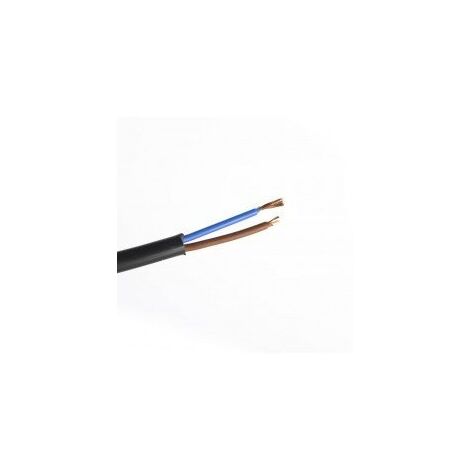 Mtrs. Manguera 2X1mm flexible H05VV-F 500V Negra (1/2)