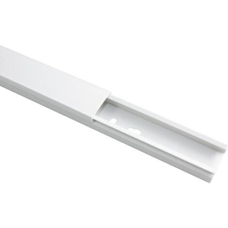 Tira canaleta 2 mtrs 25x16 Blanca PVC