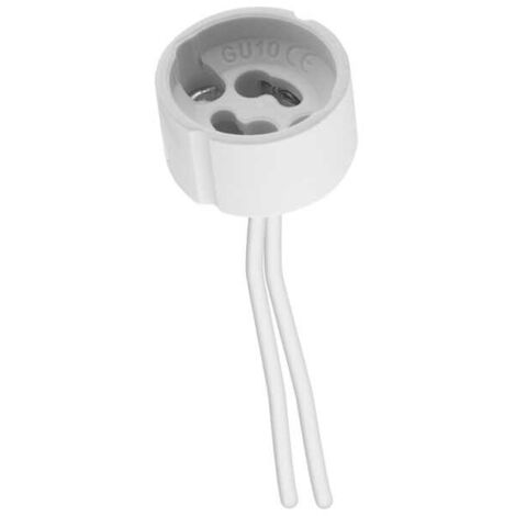 Portalámparas o casquillo GU-10 (1/4)