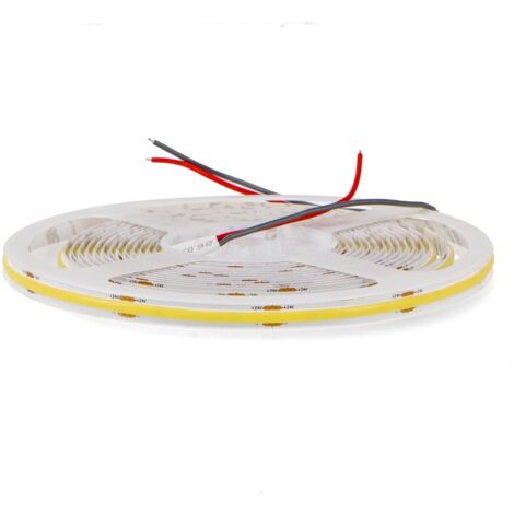 IluminaShop - Tira de LED COB 55W 24V DC 1100 Lm/m 11W/m IP20 (5 Metros)  Blanco Calido 3000K