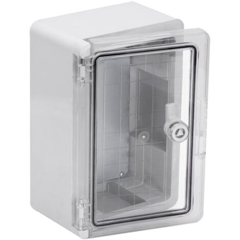 Armario ABS con placa de montaje 200X300X130 Puerta Transparente (1/5)