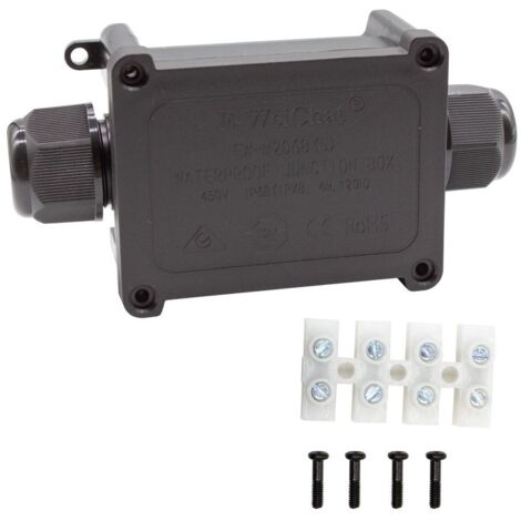 Caja de conexiones impermeable IP68 1 entrada 1 Salida (1/5)