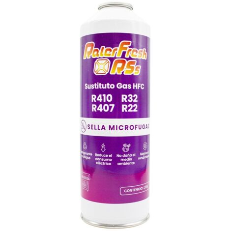 Gas Refrigerante Ralerfresh RSs Compacto para aire acondicionado tipo split sustituto de los gases R410,R32,R407 y R22