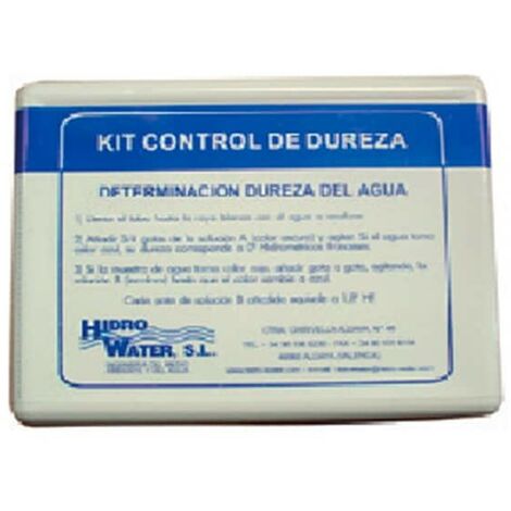 Kit Medida Dureza Agua Hidro Water