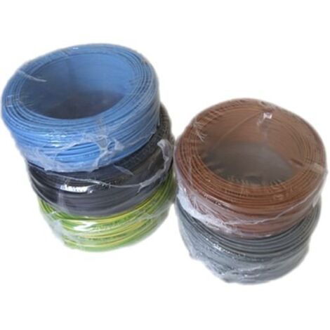 Rollo Cable Flexible 100mtrs 2,5 mm² . Libre de Halógeno -CPR-  Azul
