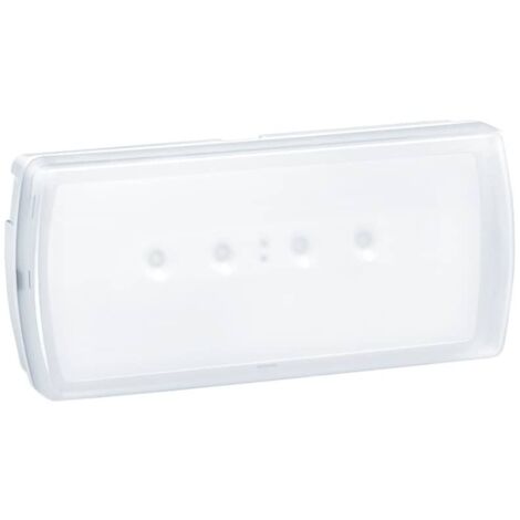 Luz de emergencia no permanente URA21Led PLUS de Legrand 200Lm