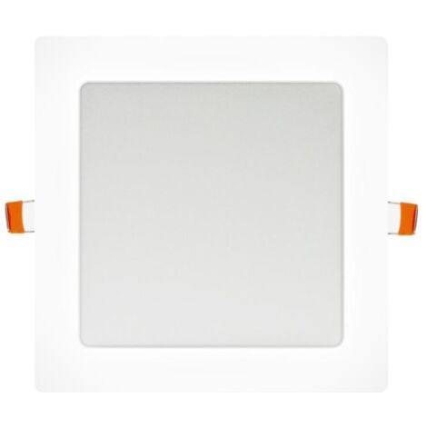 Downlight LED 20W empotrar aro blanco Cuadrado  Blanco Frio 6000K-6500k (1/4)