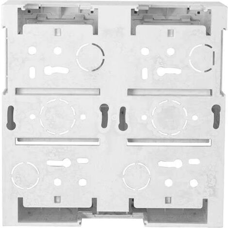 Caja de superficie puesto de trabajo 4 módulos 45X45 (1/3)