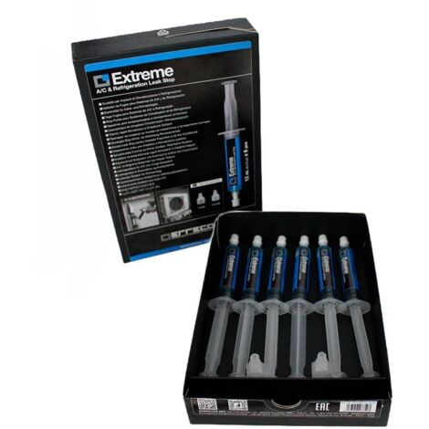 Pack 6 jeringuillas tapa fugas 1/4 y 5/16 SAE Flexible Extreme