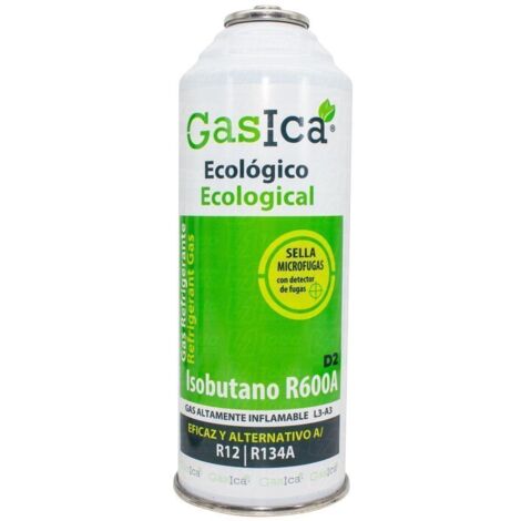 Gasica D2 226g Bottiglia + Chiave Refrigerante Organico Ecologico Sostituto R12 E R134A Per Ricarica Aria Condizionata Auto