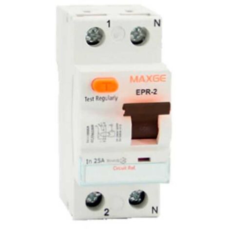 Diferencial Superinmunizado MAXGE 2P 63A 30mA Clase A 6kA