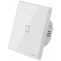 Sonoff T2EU1C-TX Interruptor Táctil Inteligente WiFi de un solo canal Blanco
