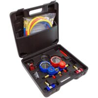 Maletin con manometro para R32, R410, R134 con accesorios