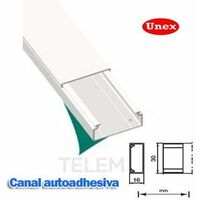 Tira Canaleta 2 mtrs Legrand 40x20mm Blanca 30027